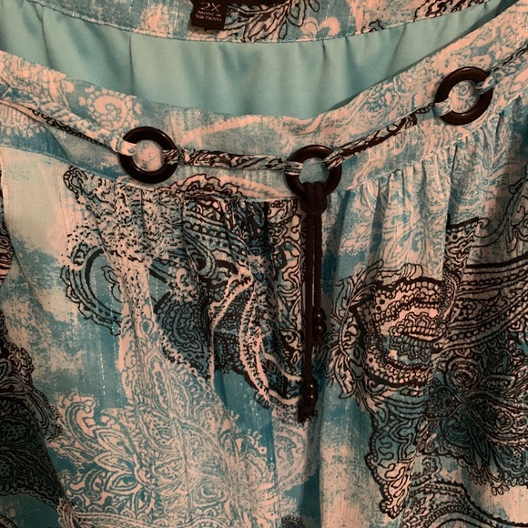 Blue blouse - Picture 3 of 4